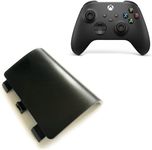 Gamer Gear Xbox Series X & S Controller Battery Cover Pack Back Shell Lid Replacement Xbox Part - Durable and Lightweight - Black (Not compatible with older Xbox One controllers)