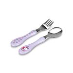 VAYA life.Improved Kid's Stainless Steel Cutlery Set with Spoon and Fork Color: Unicorn