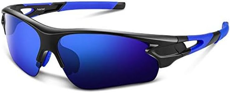 BEACOOL Polarized Sports Sunglasses for Men Women Youth Baseball Fishing Cycling Running Golf Motorcycle Tac Glasses UV400