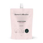 Bower Collective Conditioner Refill | Moisturising Natural Conditioner For All Hair Types | Vegan and Eco Friendly | Coconut & Orchid, 1 Litre