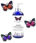 Butterfly Naturals - Organic Jojoba Oil 270ml - Pure Jojoba Oil for Skin, Hair, Nails, Face and Jojoba Massage Oil - Organic Cold Pressed Jojoba Oil Organic for Hair and Skin - UV Protected