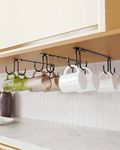 Luckinow Mug Hooks Under Cabinet 3 