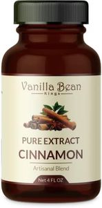 Pure Cinnamon Extract for Baking and Flavoring - 4 OZ - Premium Quality Natural Flavors for Baked Goods, Desserts, & Cooking
