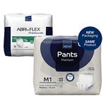 Abena Pants Premium Pull-Up Incontinence Pants, Eco-Labelled Incontinence Pants for Men & Women, Discreet, Protective, Breathable, Comfortable - Medium 1, 80-110cm Waist, 1400ml Absorbency, 15PK