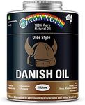 Organoil Tung Oil Olde Style Danish Oil Interior Clear 1L