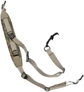 HUNTPAL Crossbody Style Hands-Free Gun Sling for Rifle Shotgun Crossbow, Comfortable Neoprene Padded Hunting Sling with Removable Swivels, Universal Convenience Quick Adjustable Shoulder Strap