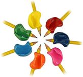 The Pencil Grip Pencil Grips, The Crossover Grip, Ergonomic Writing Aid For Righties And Lefties, Colorful Pencil Grippers, Assorted Classic Colors, 6 Count - TPG-17806