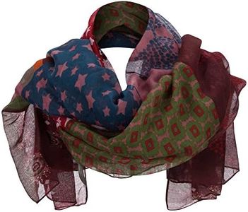Mix Stars Summer Scarf - Red OSFM