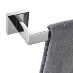 KOKOSIRI 16-Inch Single Towel Bar, Bathroom Kitchen Towel Holder, Wall Mounted SUS304 Stainless Steel Towel Rack, Polished Chrome, B4003CH-L16