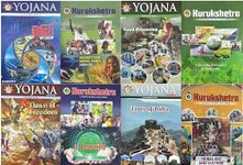 Yojana Kurukshetra English magazine June July August and September 2024 Pack of 8