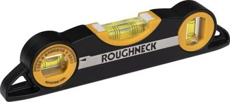 Roughneck ROU43830 Magnetic Torpedo Level 225mm/9", Black