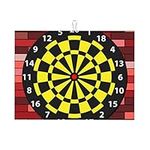 Shooting Range Target Dart Board Dish Drying Mat for Kitchen Counter 18x24 Inch Absorbent Dish Mat Microfiber Dish Drainer Rack Mats for Coffee Bar