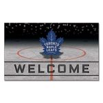 Fanmats 21288 Team Color Crumb Rubber Toronto Maple Leafs Door Mat, 1 Pack