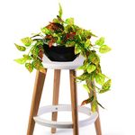 fancymart Elegant Artificial Plant Falling Leaves with Pot for Home & Office Decor – Versatile Potted Plant for Tabletop, Shelves, or Hanging Display