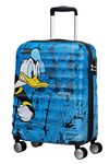 American Tourister Wavebreaker Disney Spinner Hand Luggage 55 cm, 36 L, Blue (Blue)
