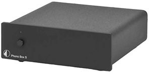 Pro-Ject - Phono Box S, stand alone phono stage for record player (black - set of one)