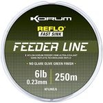 Korum Reflo Fast Sink Feeder Line 6lb 0.23mm 250m (kfline/06)