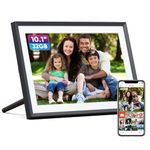 ARZOPA Digital Photo Frame 10.1 Inch Frameo WiFi Digital Picture Frame 32GB Storage, Electronic Photo Frame with 1280x800 IPS Touch Screen, Easy Setup to Share Photos Or Videos from Anywhere