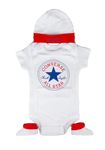 Converse Boy's Coordinated_Outfit, Bianco/Rosso, 0-6 Months