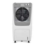 BLACK+DECKER LHOTSE105 Dessert Air Cooler : 105 LTR I Collapsible Louvers I Antibacterial Honeycomb Pads I Inverter Compatible I ICE Chamber & Rear Wheel Lock I White & Grey (LHOTSE105)