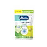 Dr. Beckmann Toilet Cleaning Sheets | Easy Everyday Toilet Cleaning | Hygenic Cleanliness |Citrus Sensation | 20 Sheets