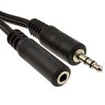 kenable 3.5mm Stereo Jack to Socket Headphone Extension Cable Lead 3m [3 metres]