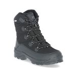 Trespass Zotos, Mens Snow Boots, Black (Black), 10 (44 EU)