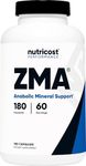 Nutricost ZMA 180 Capsules - Non-GM