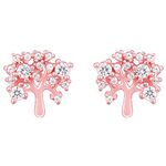 GIVA 925 Anushka Sharma Rose Gold Tree of life Earrings | Gifts for Girlfriend, Gifts for Women and Girls | With Certificate of Authenticity and 925 Stamp | 6 Month Warranty*