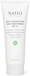 Natio Australia Daily Protection Face Moisturiser SPF 15 100g - Lightweight Daytime Moisturiser with Sunscreen - Hydrating & Fragrance Free - Made in Australia