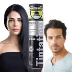 Red By Kiss Temporary Hair Color Dye Spray, Quick Dry & Smudge Proof, Styling Spray for Event, Fast Drying (Off Black)