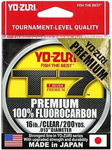 Yo-Zuri T-7 Premium Fluorocarbon 200 Yard Spool 16LB