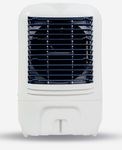 Cooler for Room 24L Mini Air Cooler for Home Anti-Bacterial Honeycomb Cooling Pads 16Ft Air Throw High Speed Fan Inverter Compatible 3 Year Comprehensive Product Warranty White