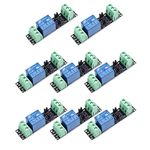 Onyehn 1 Channel DC 3V Relay High Level Driver Module Optocoupler Relay Module Isolated Drive Control Board for Arduino (Pack of 8)