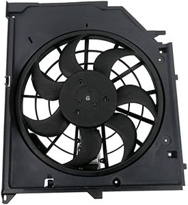 TOPAZ Cooling Fan Assembly 17117525508 Fits BMW 3 Series 325i 328i 330i E46 1999-2005