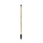 MARS Artist's Arsenal Professional Angled Brush With Spoolie | Feather Soft Touch | Multi-Purpose Brush For Eyes | Precise Synthetic Bristles | Luxe Packaging Makeup Brush (Golden)