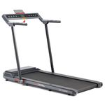 Sunny Health & Fitness Strider Foldable Treadmill, 20-Inch Wide Running Belt with Exclusive SunnyFit™ App and Enhanced Bluetooth Connectivity - SF-T722054