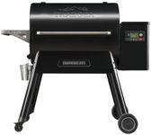 Traeger Grills Ironwood 885 Electric Wood Pellet Grill and Smoker, Black, 885 Square Inches Cook Area, 500 Degree Max Temperature, Meat Probe, 6 in 1 BBQ Grill with WiFi and app connectivity