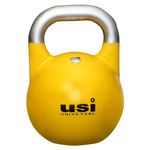 USI UNIVERSAL THE UNBEATABLE Kettlebell For Fitness, 16Kg Kettlebell For Home Gym, CKB16 Competition Kettle bell With Steel Hollow Construction, Textured Wide Handle & Wide Base