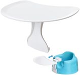 Seat Tray Accessory, Compatible with Bumbo Seat - Detachable Tray Surface with Secure Bottom Hook | Tray Accessory Perfect for Feeding and Play | Easy to Clean | - White