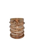 Cello Candle Holder Spiral Small, Metal Candle Holder, Tea Light Holder, Votive Candle Holder Glass Candle Holder, Dining Table Centrepiece Ornament, Candle Holders