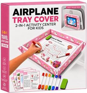 SWANOO Airplane Tray Cover Kids & Toddler Travel Essentials & Tablet Holder
