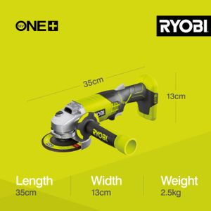 Ryobi 18V ONE+ Angle Grinder – Cordless Tool Only
