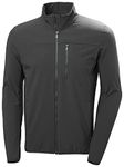 Helly Hansen Mens Crew Softshell 2.0 Jacket, Ebony, L EU