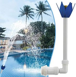 Swimming-Pool Waterfall Fountain Fun Water Sprinkler Above In-ground Pool Spray Pond Decoration