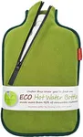 Eco Hot Water Bottle with Cover, (2.0L, Softshell Bamboo with Zipper), Made in Germany, Non-Toxic Certified, Bed Warmer, Helps Relief Lower Back Pain, Soothing Long-Lasting Warmth