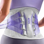 FREETOO Back Brace for Lower Back Pain Women with Bionic Support System, Adjustable Knitted Lumbar Support Belt, Breathable Mesh Design with Lumbar Pad,for Herniated Disc,Sciatica,Scoliosis