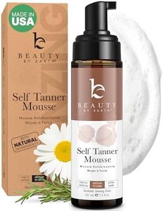 Self Tanner Mousse - USA Made with Natural & Organic Ingredients, Self Tanning Mousse for Dark Fake Tan, Sunless Tanner, Clear & Non Toxic Tanning Foam for Streak Free Finish, No Nasty Smell