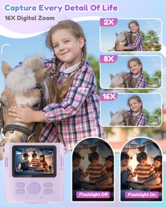 YORKOO Kids Instant Camera 1080P – Digital Toy Camera for Children