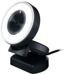 Razer Kiyo - Streaming Camera with Ring Lighting - USB-Webcam - HD Video 720p 60 FPS / 1080p 30 FPS - Compatible with Open Broadcaster Software - Xsplit - Autofocus - Tripod Connection | Black